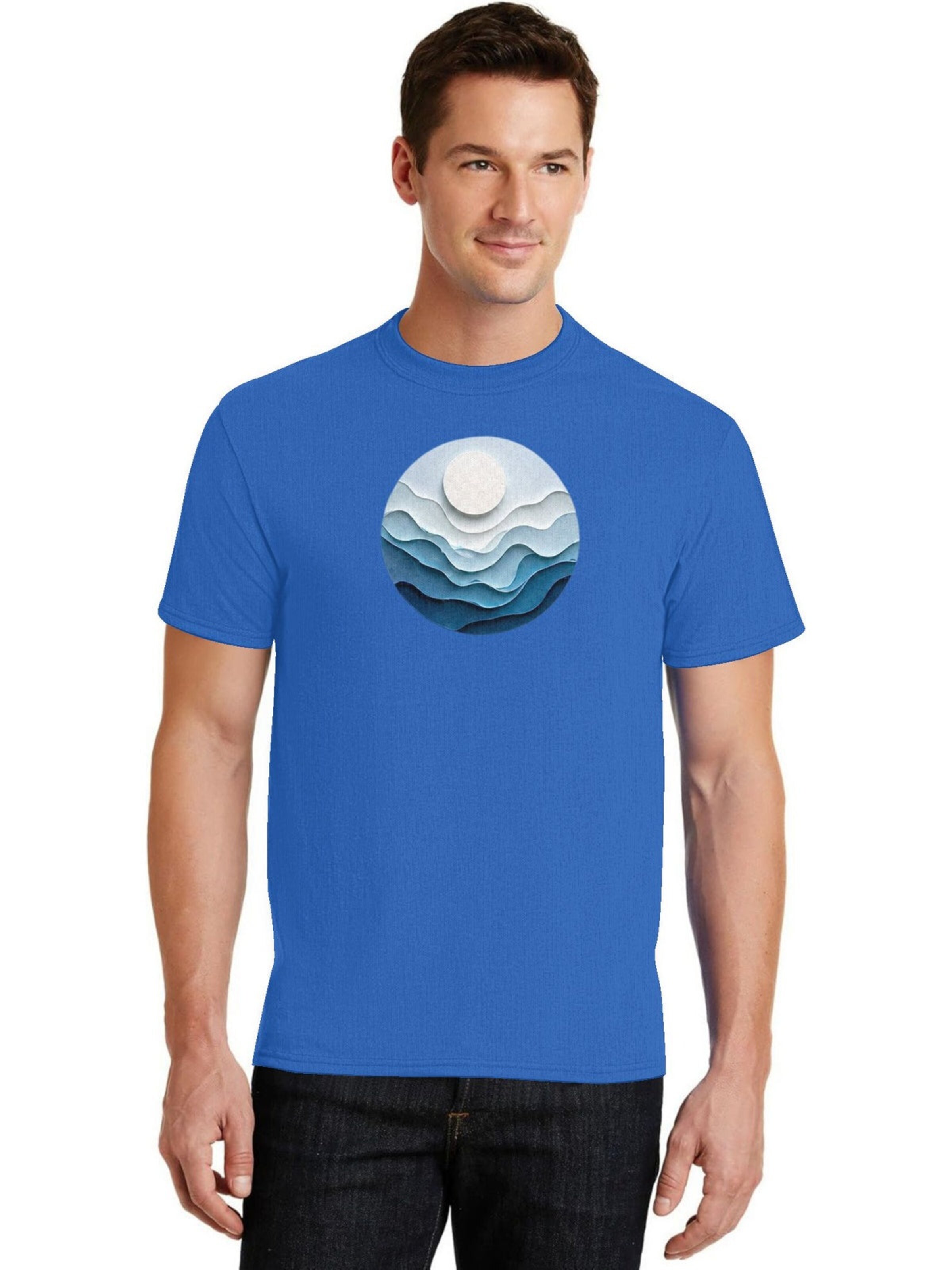 HUSKSWARE Shirt‌‌‌‌‌‌ in Blau: Vorderseite