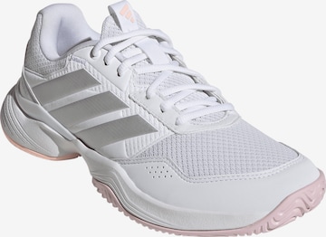 Chaussure de sport 'GameCourt 3' ADIDAS PERFORMANCE en blanc : devant