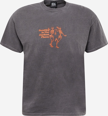 BDG Urban Outfitters T-Shirt 'PSYCHADELIC' in Grau: predná strana