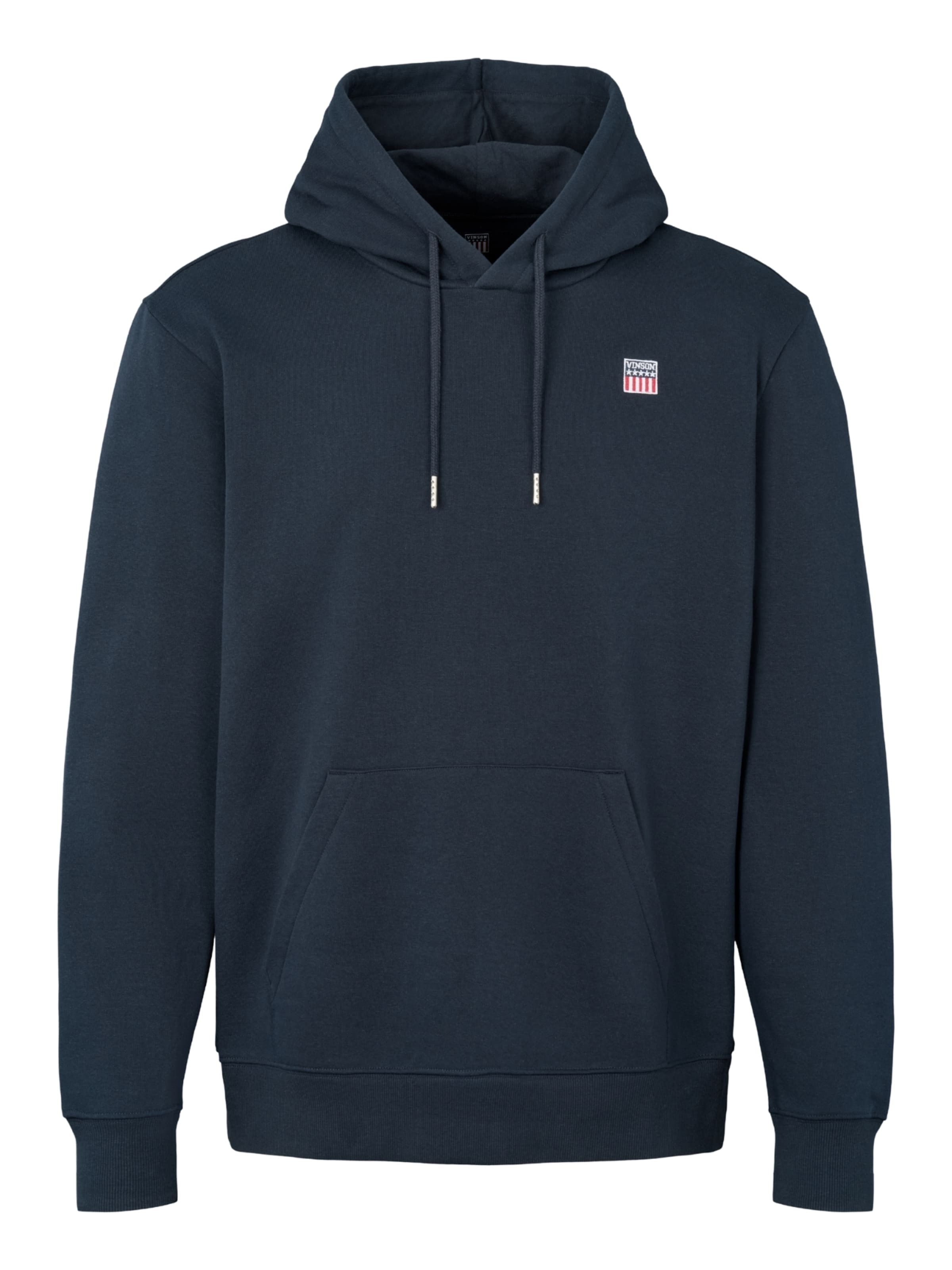 VINSON Pullover 'Johan' in Blau: Vorderseite