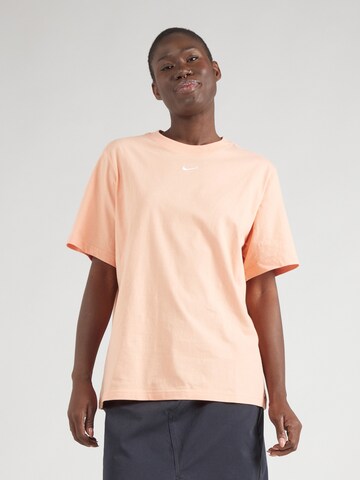 Nike Sportswear Футболка 'Essentials' в Оранжевый: спереди