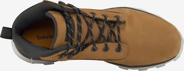 TIMBERLAND Boots med snörning 'Treeline' i brun