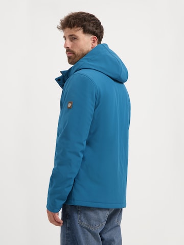 Travelin Winterjas ' Krist' in Blauw
