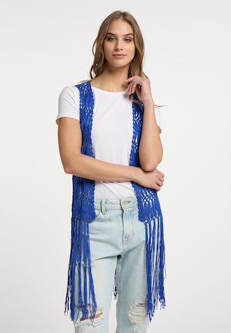 Gilet IZIA en bleu : devant