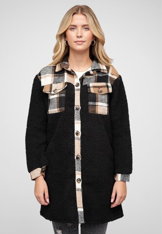 Cappotto di mezza stagione di Cloud5ive in nero: frontale