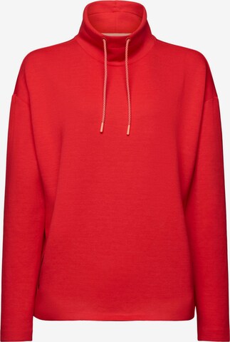 Sweat de sport ESPRIT en rouge : devant