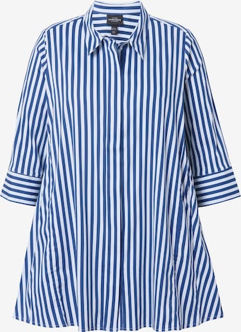 Ulla Popken Blouse in Blue: front