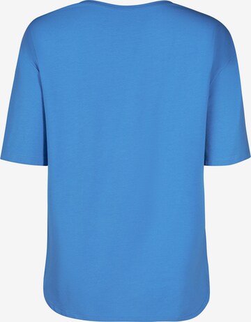 Skiny Schlafshirt in Blau