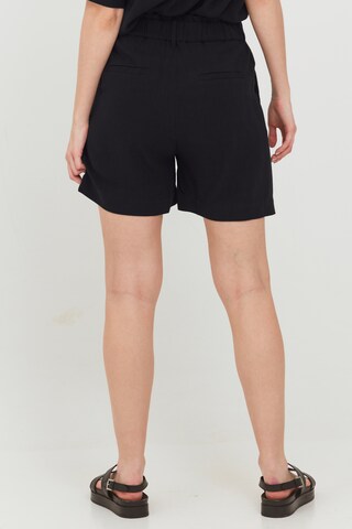 b.young Wide Leg Shorts in Schwarz