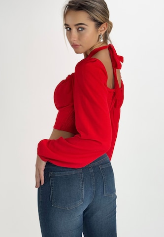 Elara Blouse in Rood