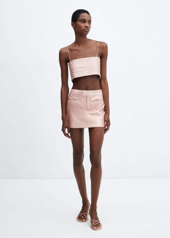 MANGO Skirt 'Lotus' in Pink