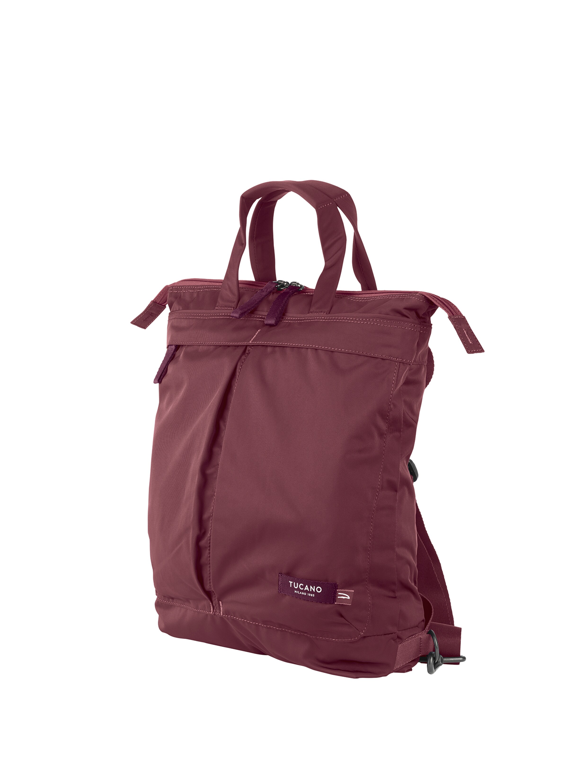 Zaino 'Zaino Unisex Tucano Recycled PET con Zip - 35x42x8 cm' di TUCANO in rosso