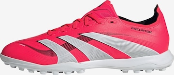 ADIDAS PERFORMANCE - Zapatillas de fútbol 'Predator League' en rojo: frente