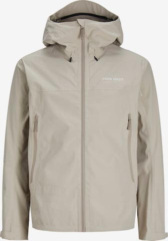 JACK & JONES Between-Season Jacket 'Trail' in Grey: front