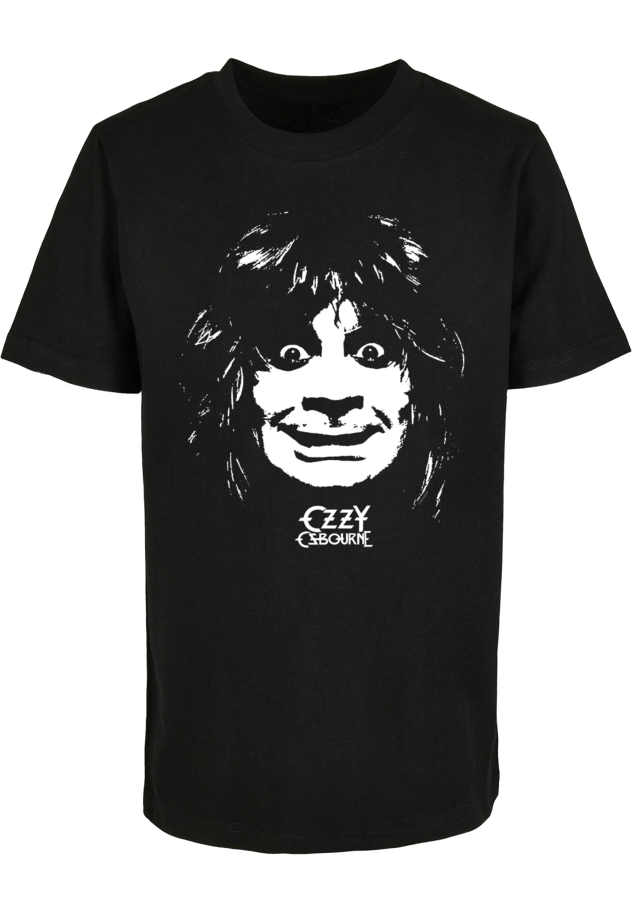 T-Shirt 'Ozzy Osbourne - Madman' Merchcode en noir : devant