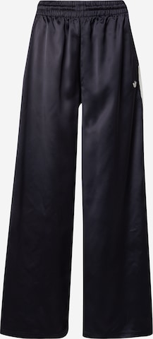 ADIDAS ORIGINALS Παντελόνι 'Satin Wide Leg Pants Ruffle' σε μαύρο: μπροστά