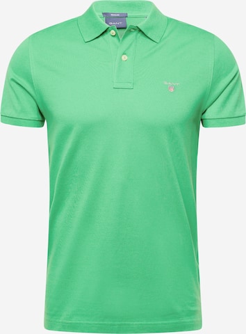 GANT Tričko 'Rugger' – zelená: přední strana
