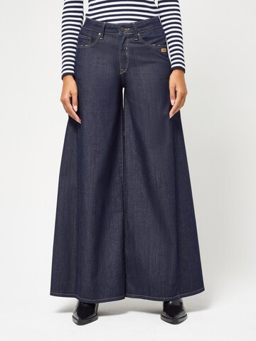 Gang Wide leg Jeans in Blue: front