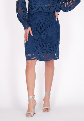 faina Skirt 'Fashion Look' in Blue: front