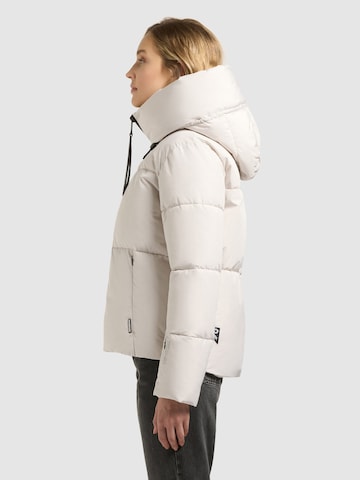 Veste d’hiver 'Audrey2' khujo en blanc