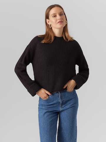 VERO MODA - Pullover 'Sayla' em preto: frente