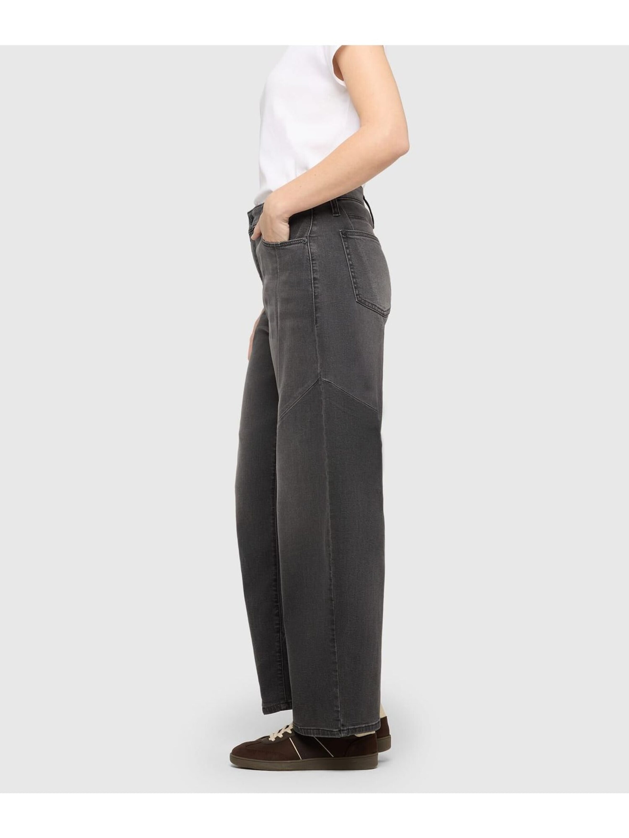MAC Baggy Jeans in Grey