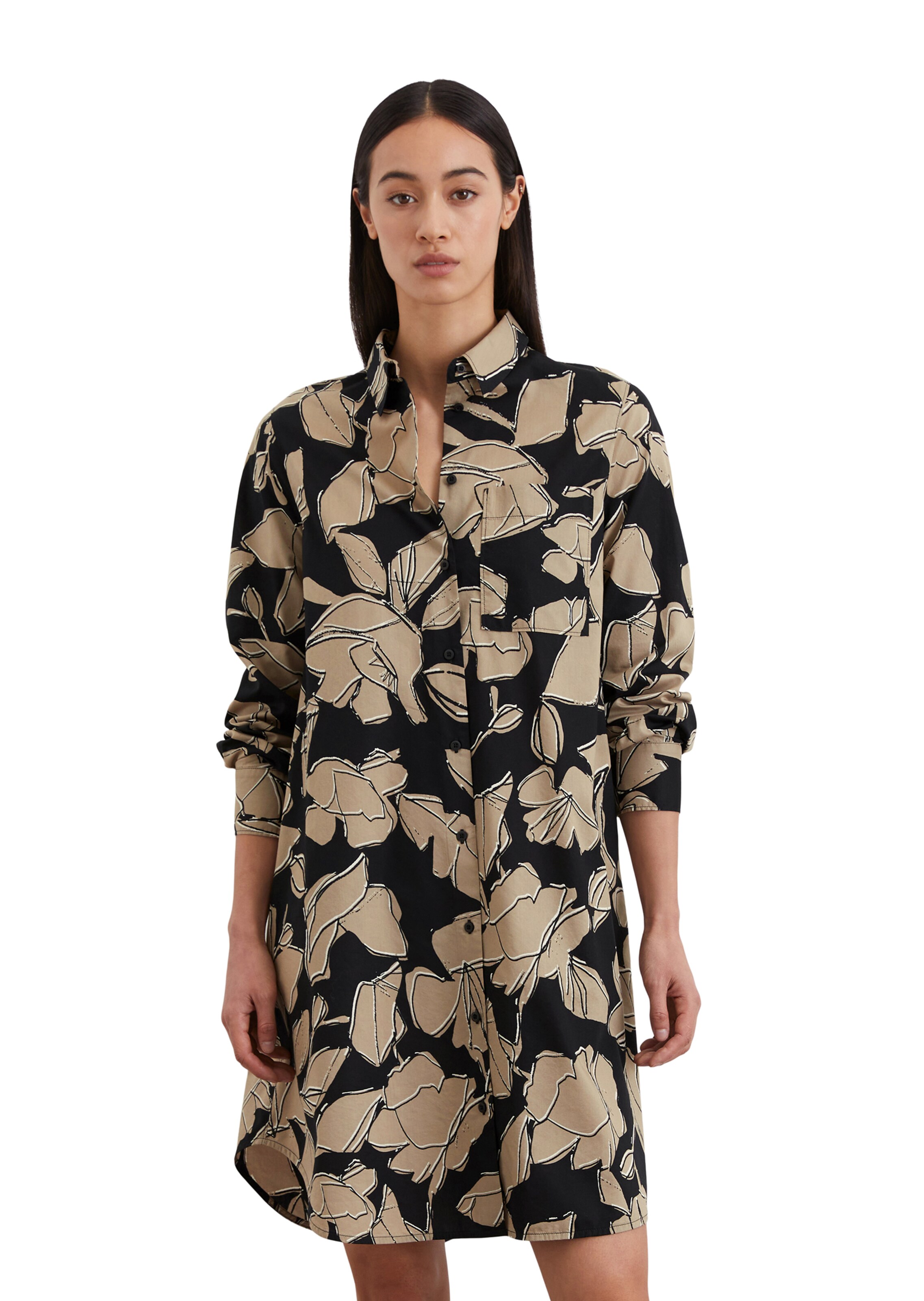 melns Marc O'Polo Blūžkleita: no priekšpuses