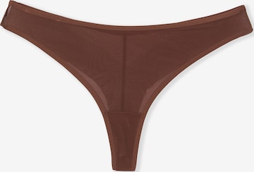 ETAM String 'Pure Mesh' in Braun: Vorderseite
