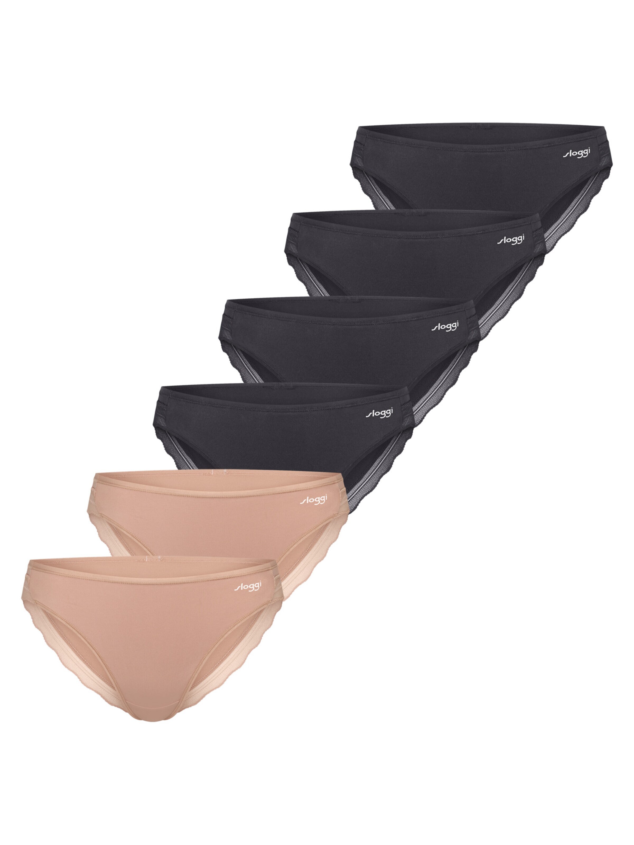 SLOGGI Slip 'Go Blush' in Mixed colours: front