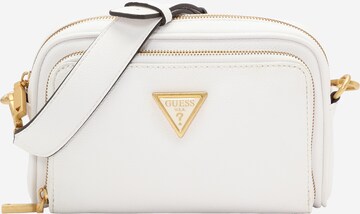 GUESS - Mala de ombro 'Cosette' em branco: frente