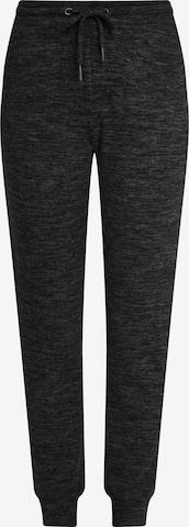 Oxmo Loosefit Broek 'BENITA' in Grijs: voorkant