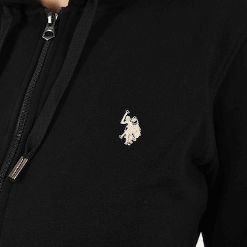 U.S. POLO ASSN. Sweat jacket in Black