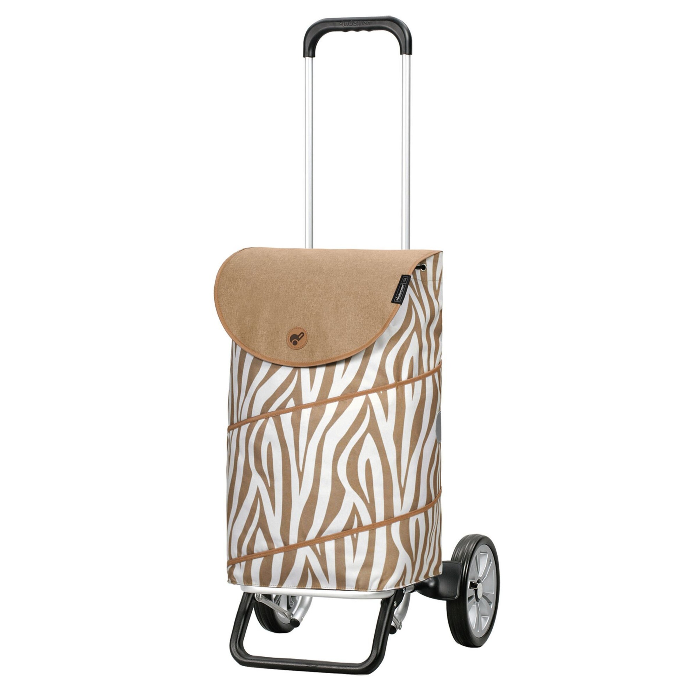 Trolley 'Tyra' di Andersen Shopper in marrone: frontale