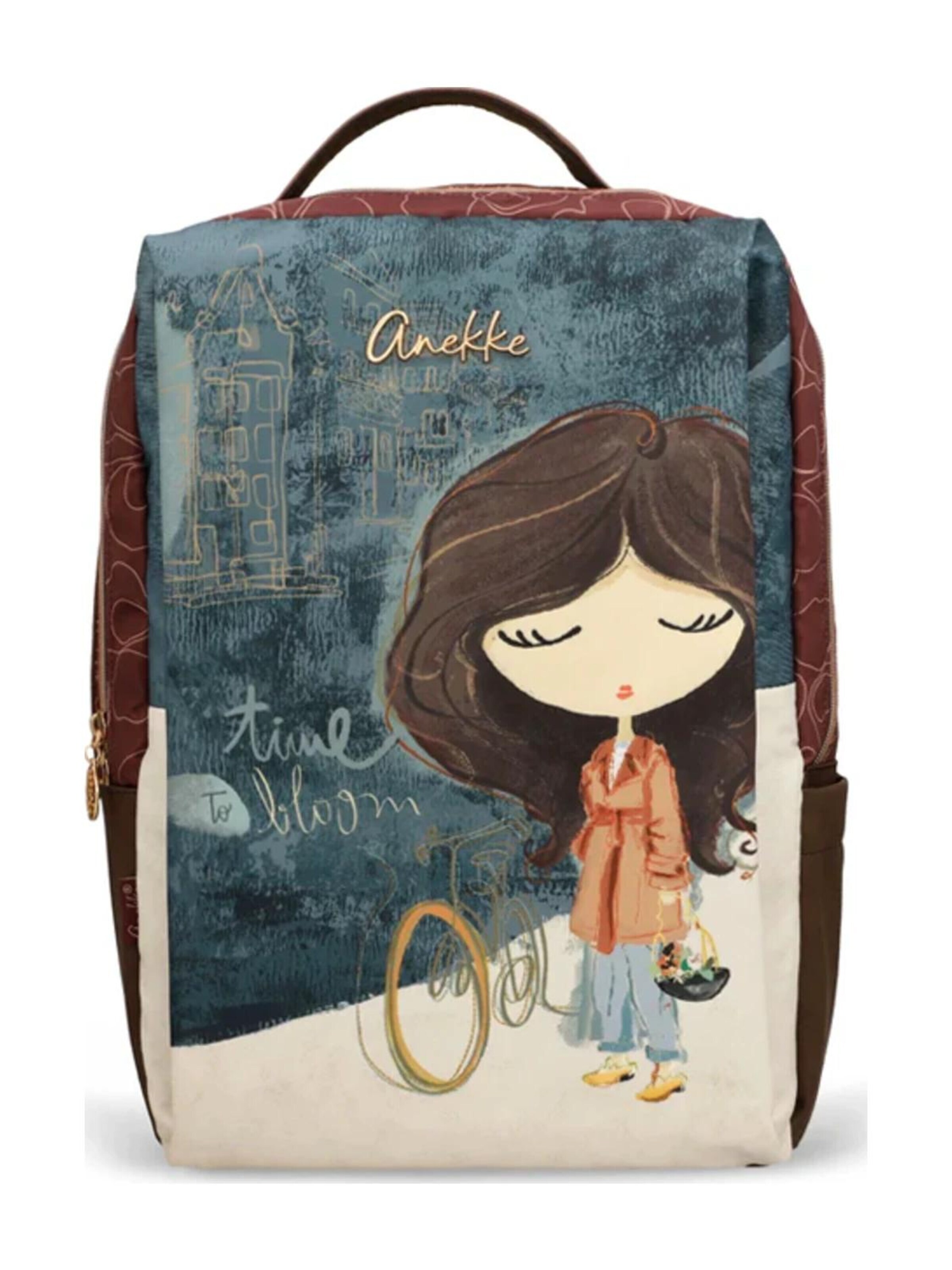 Anekke Backpack '43575-001' in Blue: front