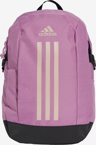 Sac à dos de sport 'Power' ADIDAS SPORTSWEAR en violet : devant