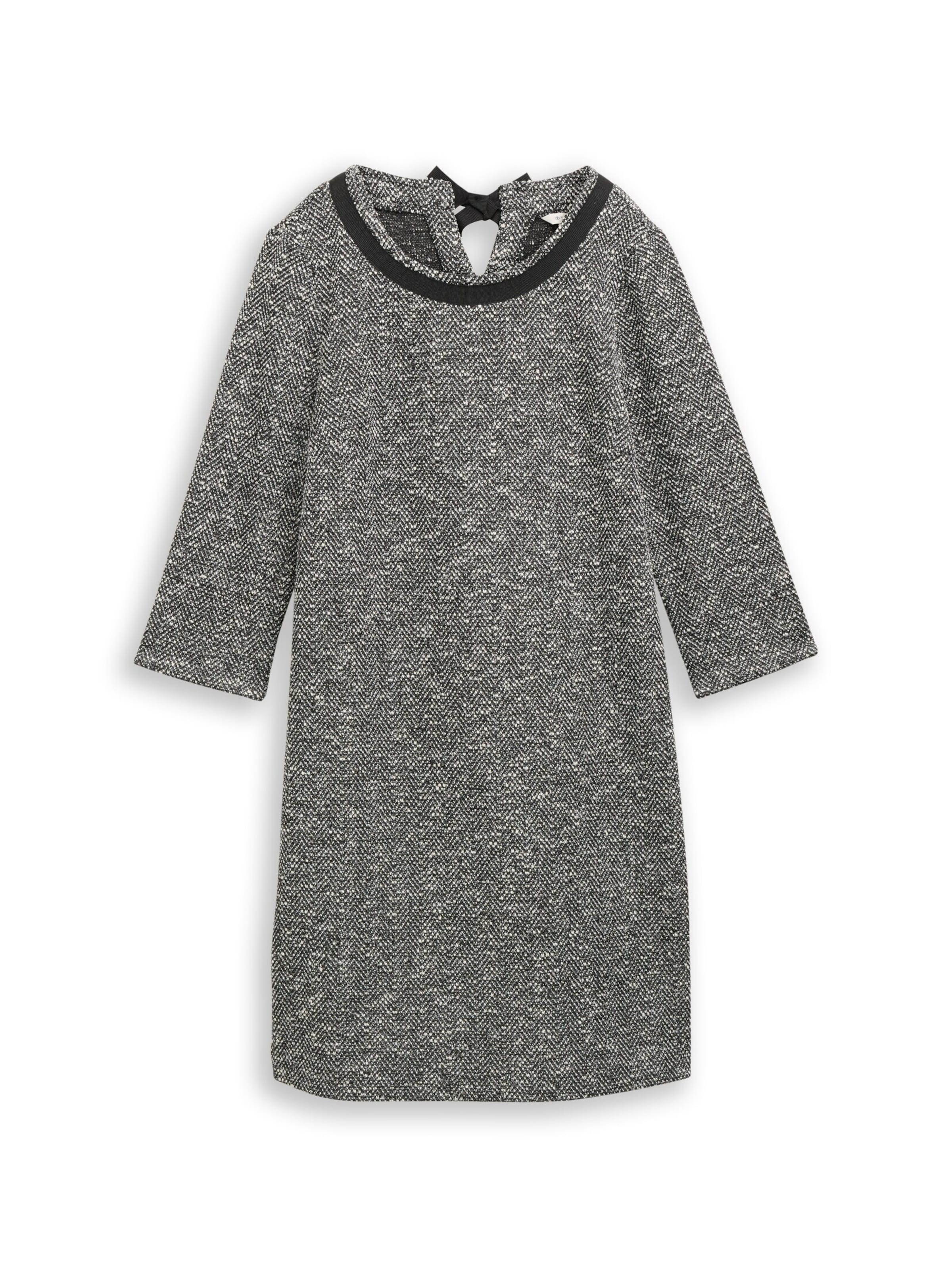 TOM TAILOR Kleid in Schwarz: Vorderseite