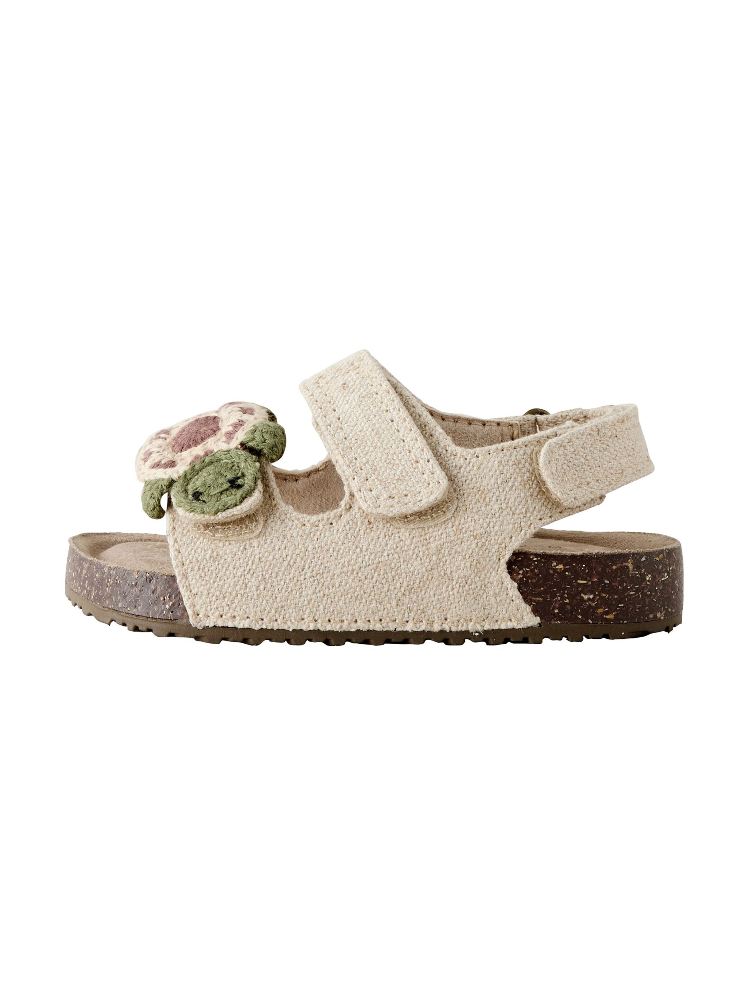 Next Sandalen in Beige: voorkant