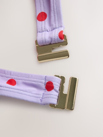 Cath Kidston Бюстье Верх бикини в Лиловый