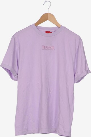 HUGO T-Shirt XL in Lila: predná strana