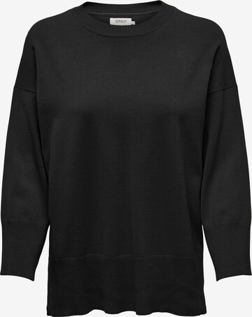 Pull-over 'MEDDI' ONLY en noir : devant