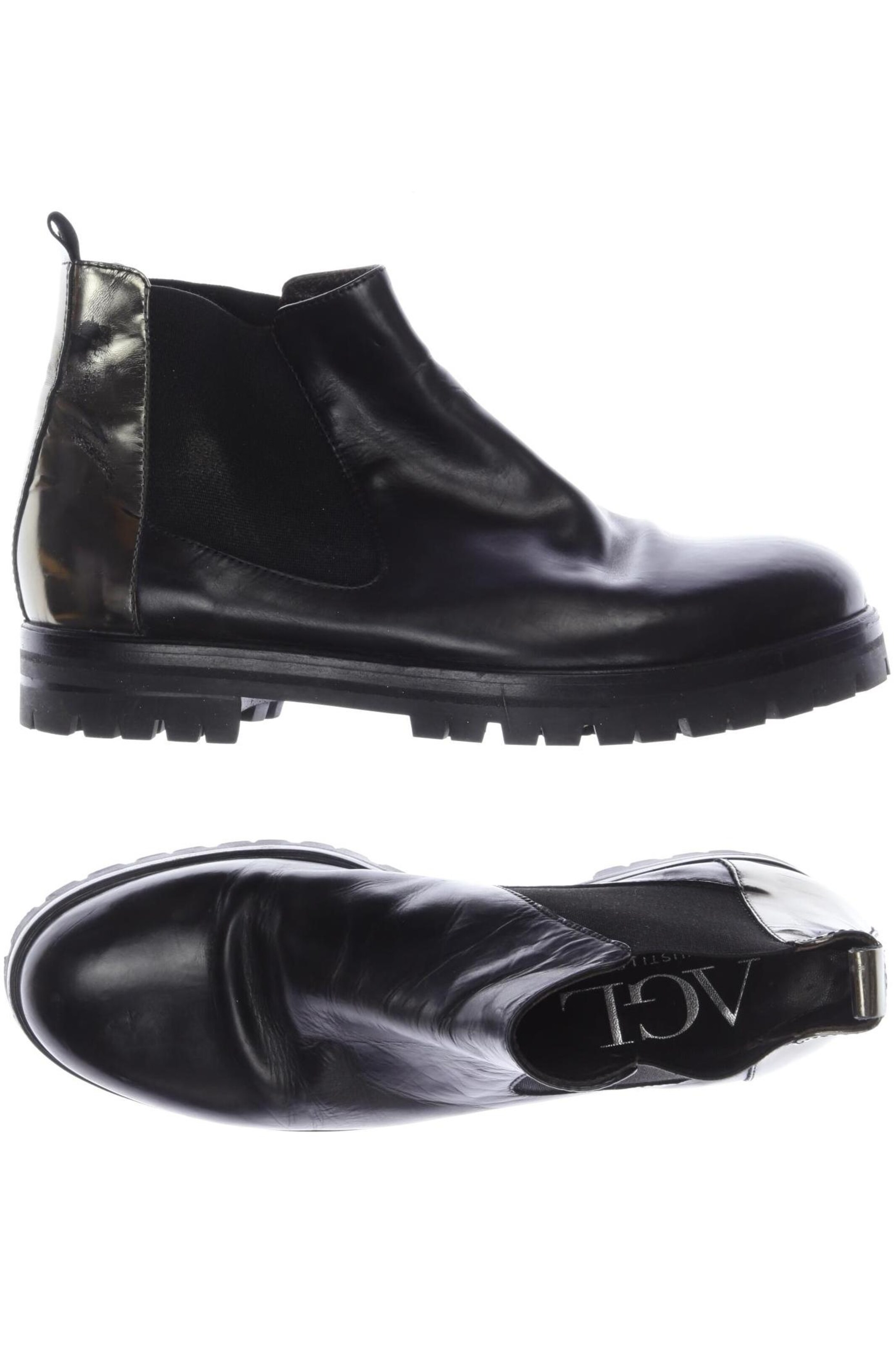 AGL Attilio Giusti Leombruni Dress Boots in 40 in Black: front