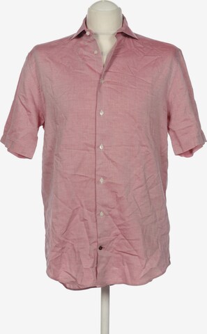 Tommy Hilfiger Tailored Button Up Shirt in M in Pink: front