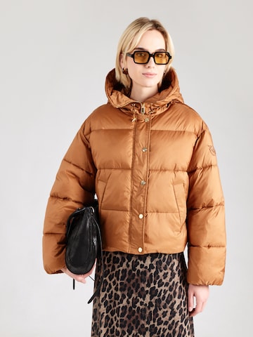 PINKO Jacke 'IMPASTO IMBOTTITO' in Beige: Vorderseite