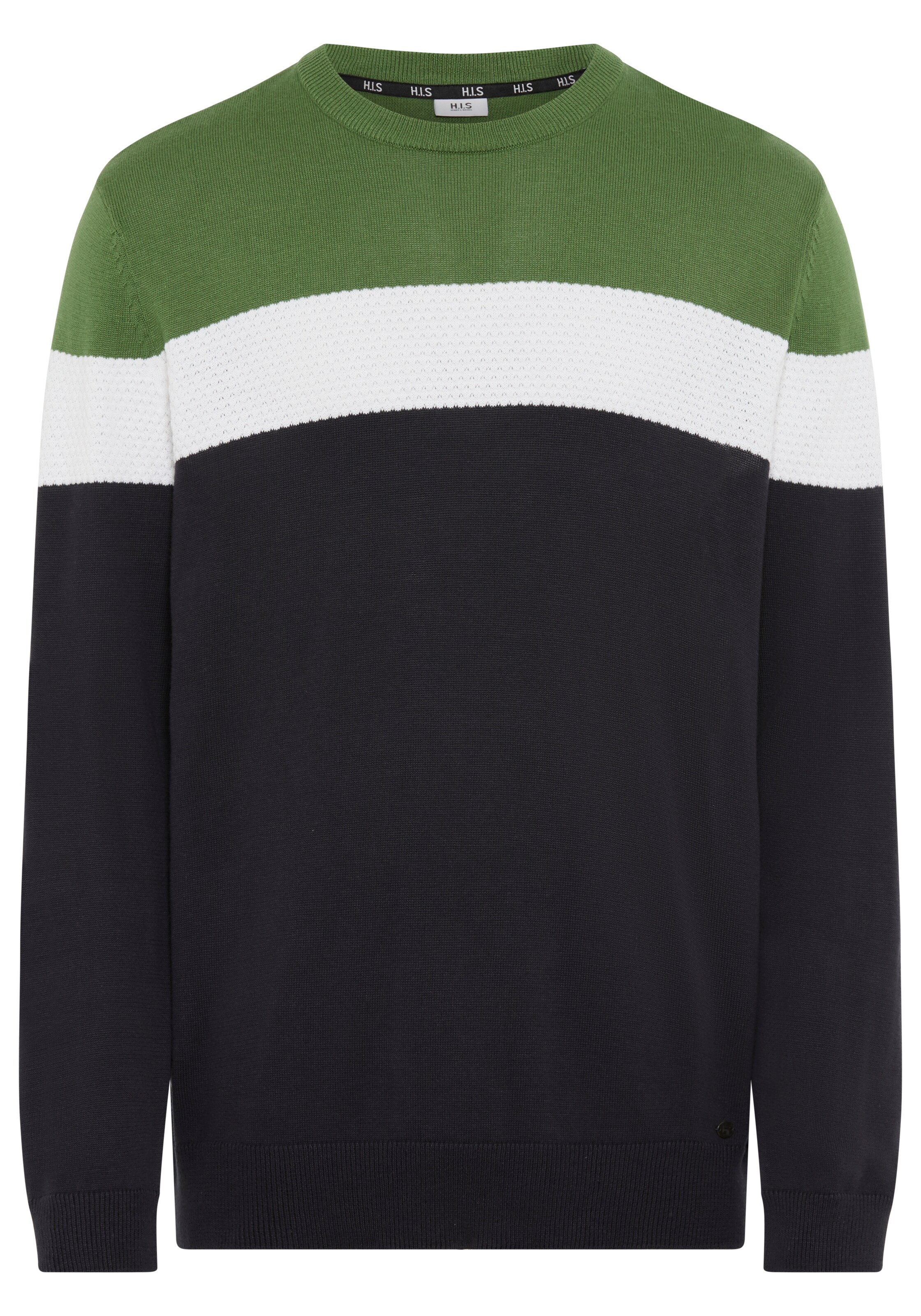 H.I.S Sweater in Grey: front