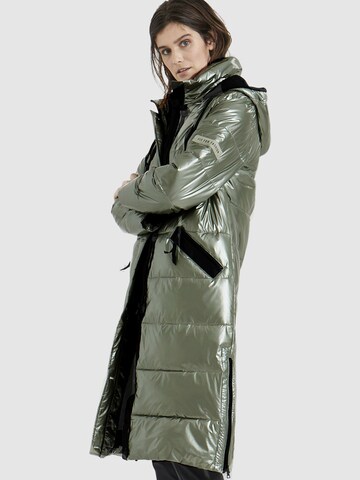 MARC AUREL Raincoat in Silver: front