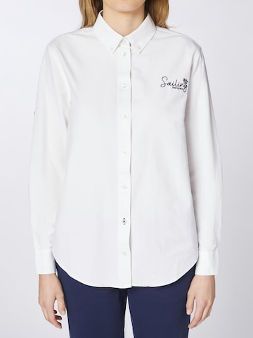 Navigator Blouse in White