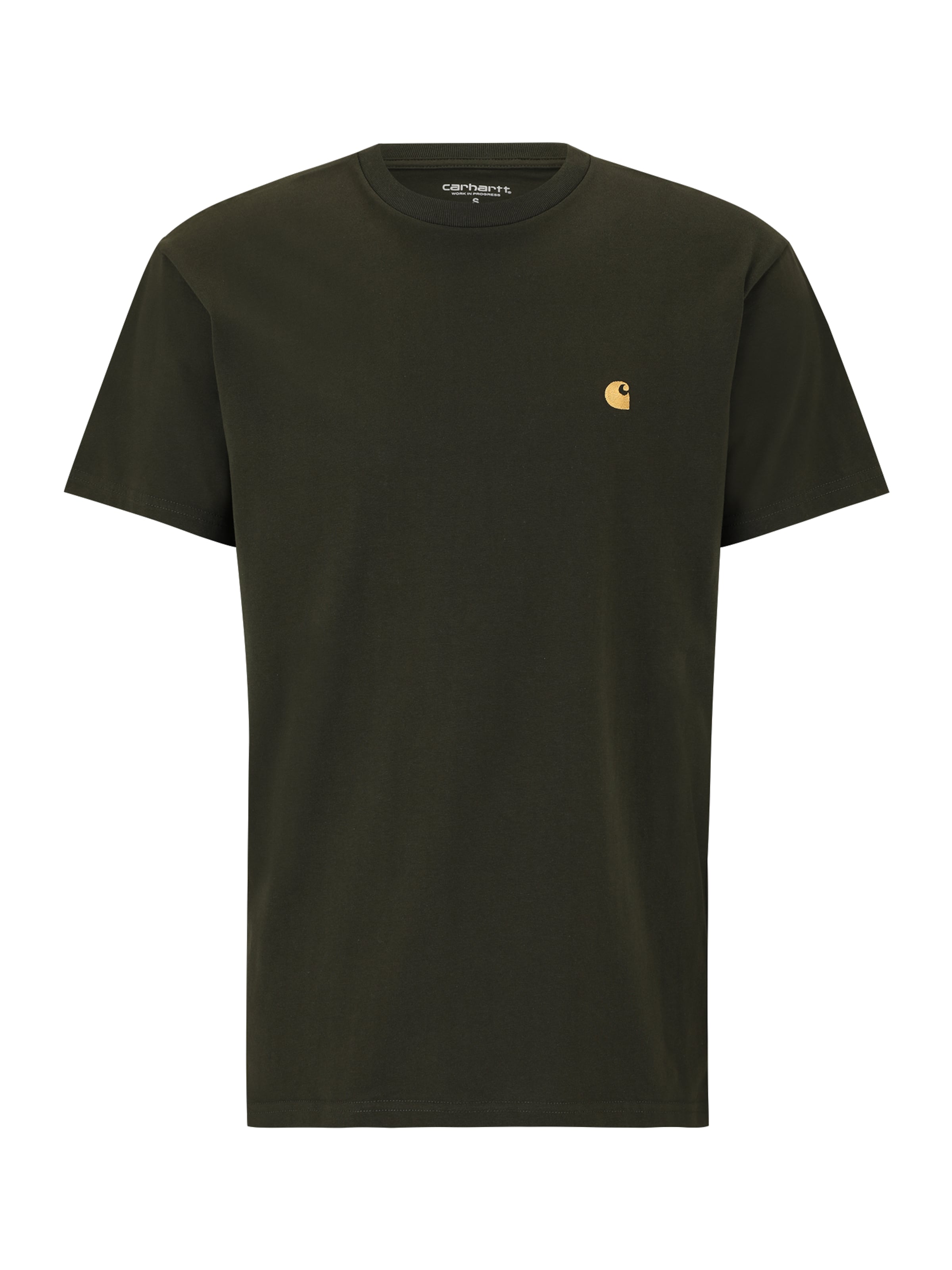 Carhartt WIP Póló 'Chase' - zöld: elől