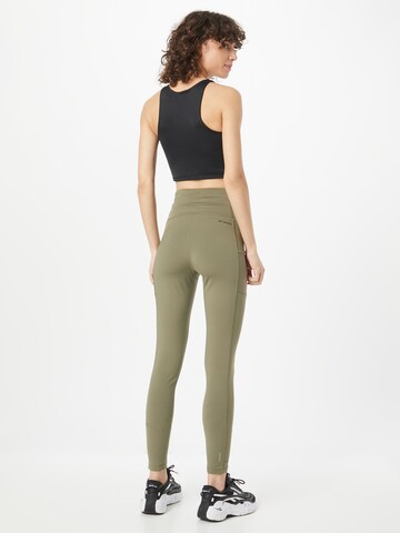 COLUMBIA - Skinny Calças de desporto 'Windgates' em verde