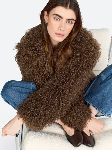 Rich & Royal Winter jacket in Brown