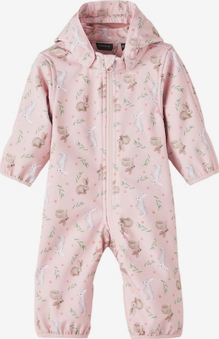 NAME IT Dungarees 'ALFA' in Pink: front